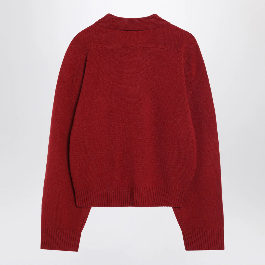 LouLou De Saison - Burgundy cashmere sweater