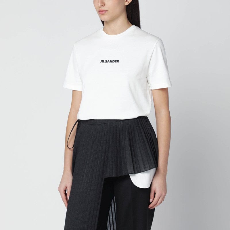 Shirts & Tops Jil Sander - White T-shirt with logo print - M Brand