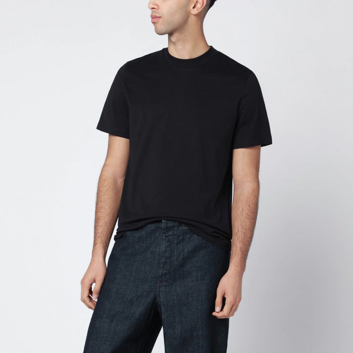Jil Sander - Black cotton t-shirt