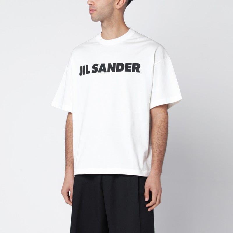 Shirts & Tops Jil Sander - White boxy T-shirt with logo - S Brand
