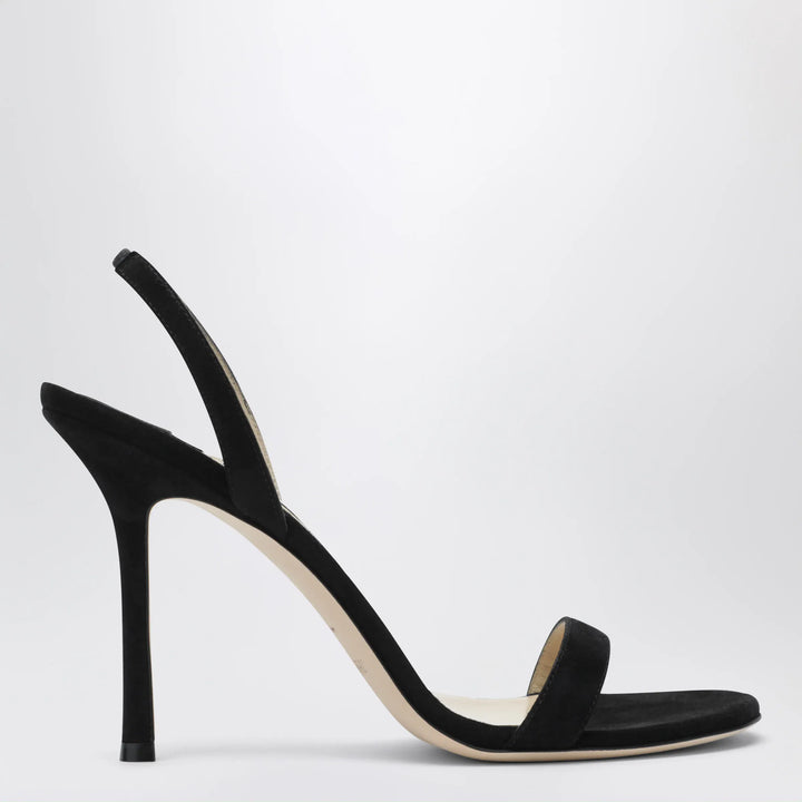 Jimmy Choo - Jenn 100 black suede sandals Brand Apparel &amp; Accessories > Shoes