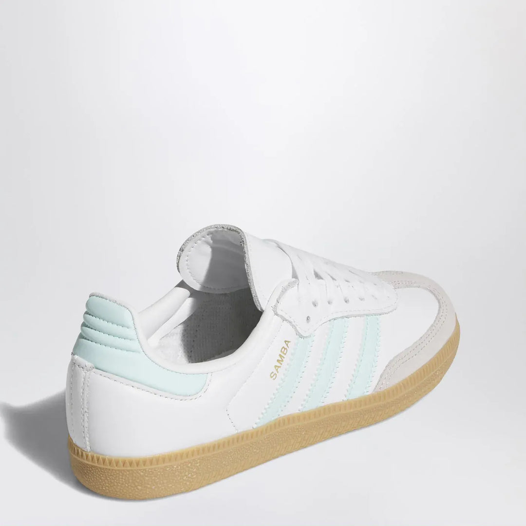 adidas Originals - Samba OG white/aquamarine sneaker Brand Sneakers 6.5