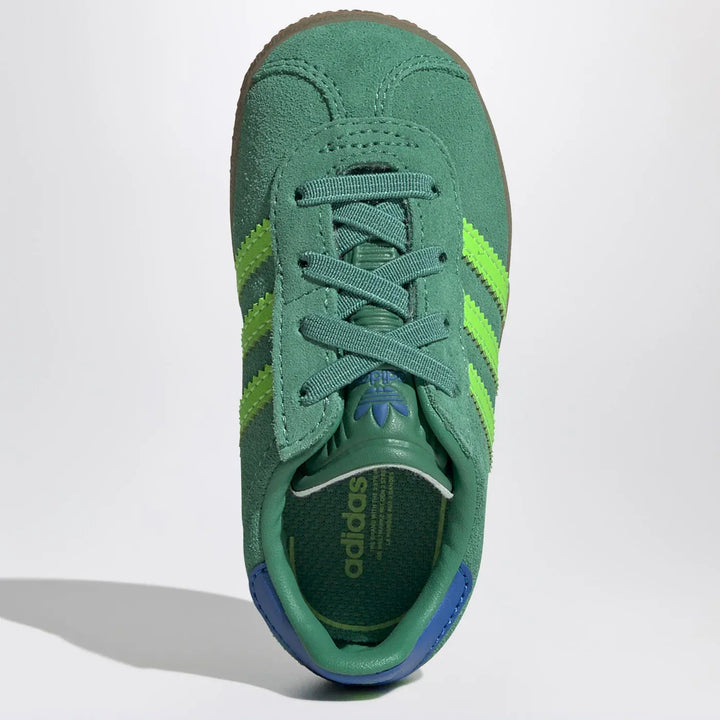 adidas Originals - Green Gazelle Sneakers with elastic laces Brand Sneakers 22
