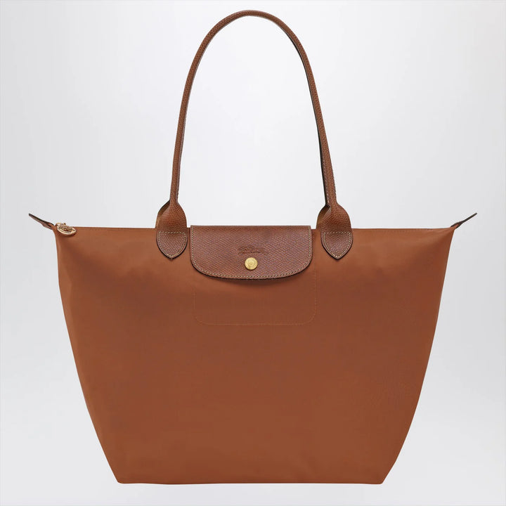 Longchamp - Cognac-coloured Le Pliage Original L bag