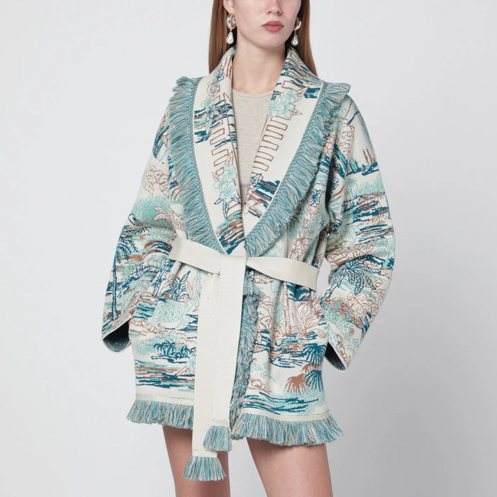 Alanui - Lost In The Blue multicolour cardigan