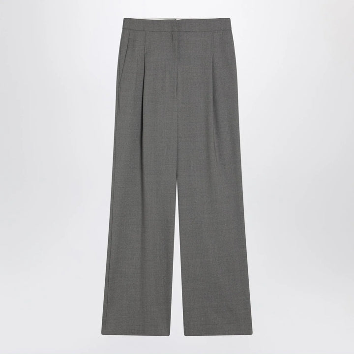 LouLou De Saison - Wide grey wool pants