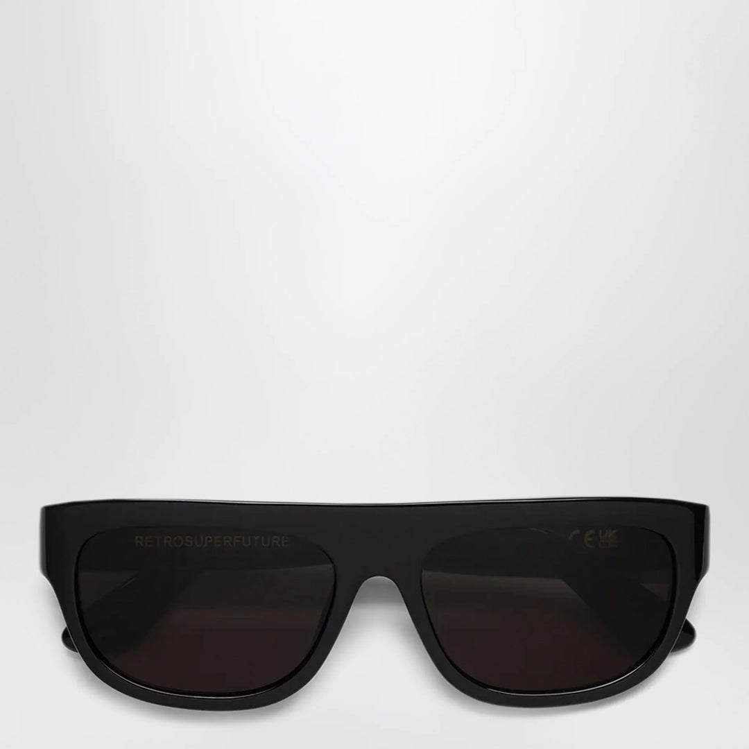 RETROSUPERFUTURE - Black Serioso Sunglasses