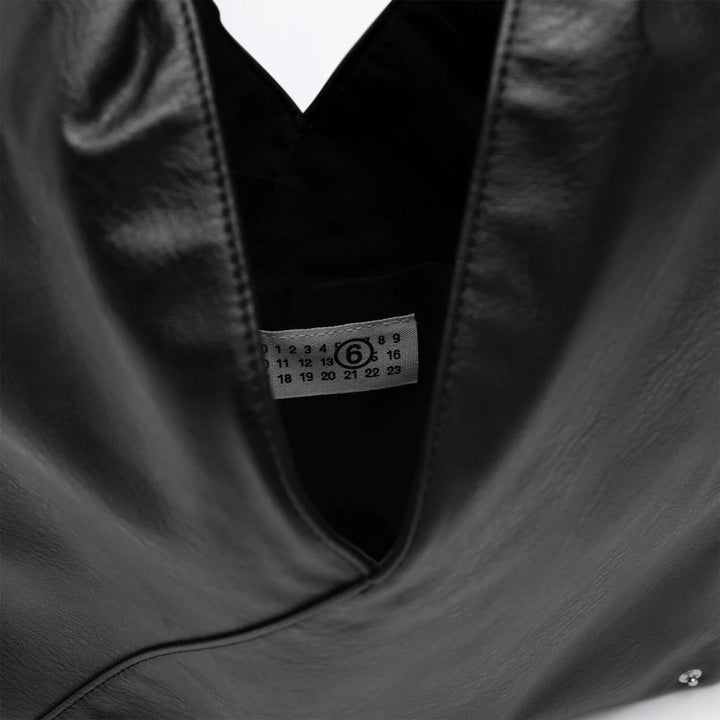 MM6 Maison Margiela - Small Japanese bag in black eco leather