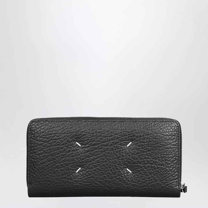 Maison Margiela - Four Stitches zip-around wallet black