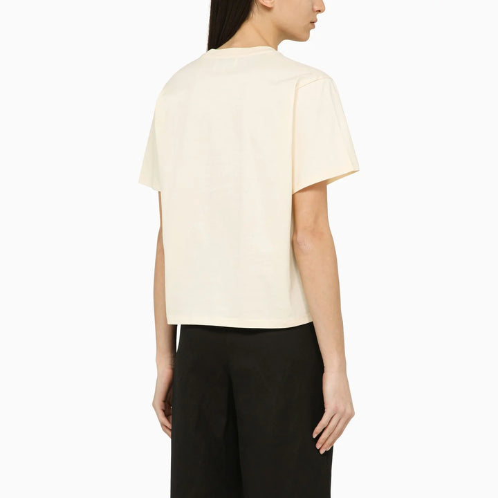 LouLou De Saison - Ivory crew-neck t-shirt