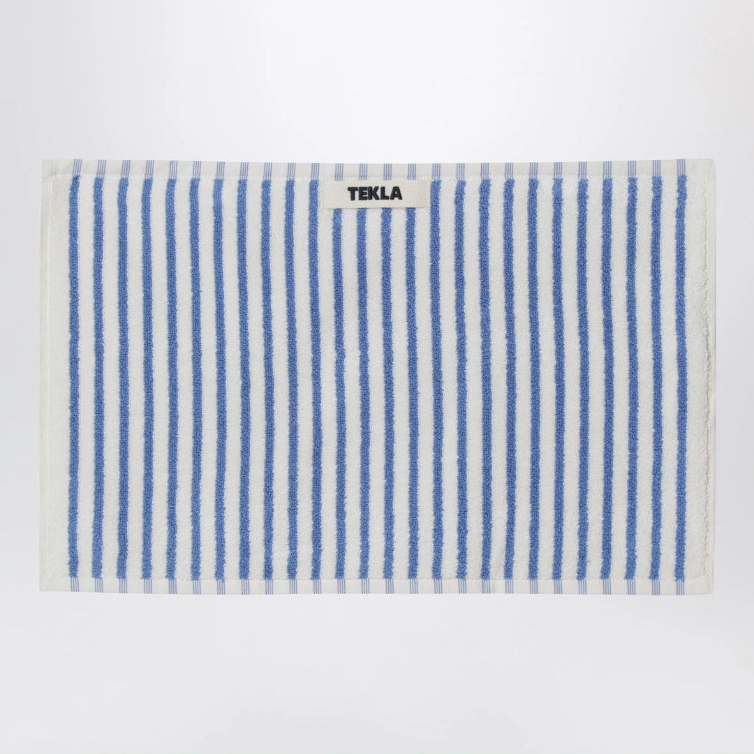 Tekla - White striped guest towel 30x50