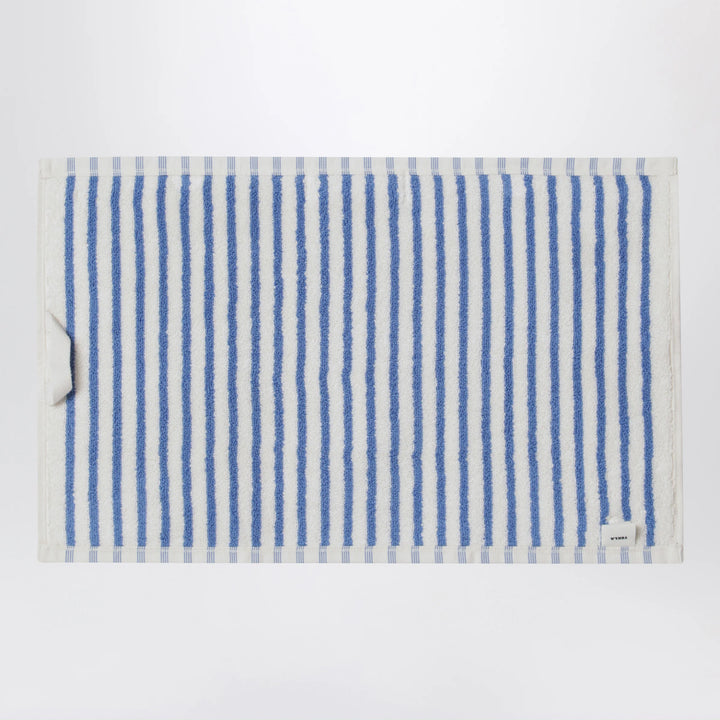 Tekla - White striped guest towel 30x50