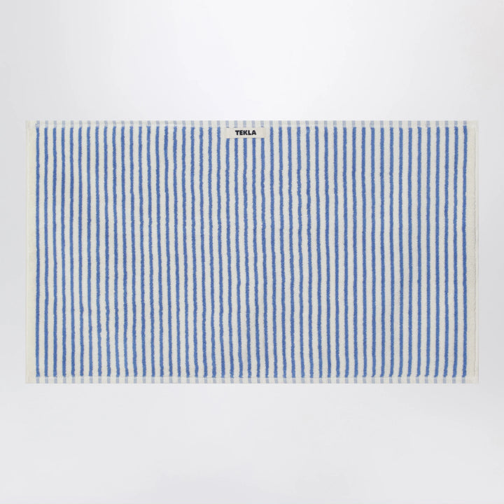 Tekla - White striped towel 50x90
