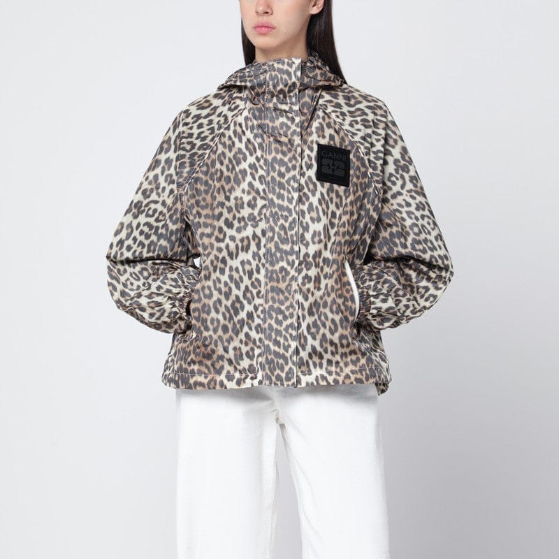Coats & Jackets GANNI - Jacket with leopard prin - S/M Brand