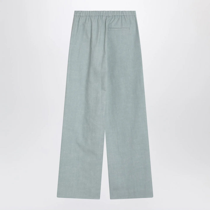 LouLou De Saison - Gray fog pants in cotton blend