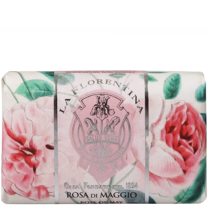 La Florentina 200g Bar Soap La Florentina Rose of May Set of 3 Bars Soap 200 g Brand