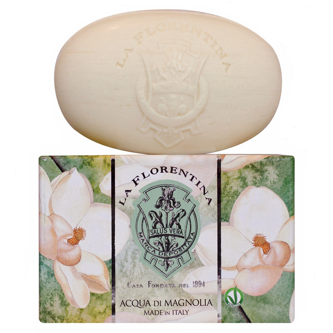 La Florentina 300g Bar Soap Gift Boxed La Florentina Magnolia Bar Soap 300g Set of 3Pcs Brand