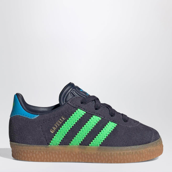 Apparel &amp; Accessories adidas Originals - Blue/green Gazelle trainers with elastic laces Brand