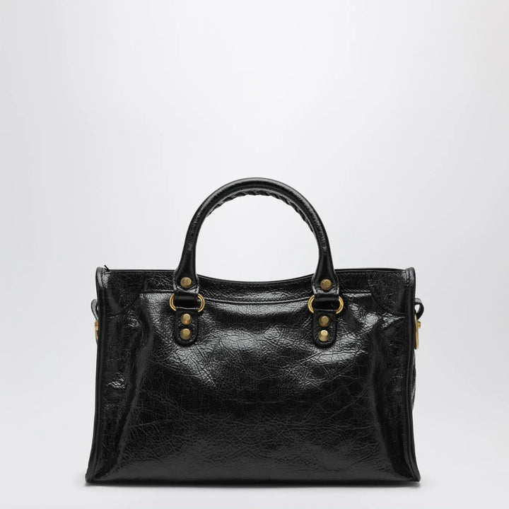 Balenciaga - Le City small bag in black/antique gold Brand Apparel &amp; Accessories TU