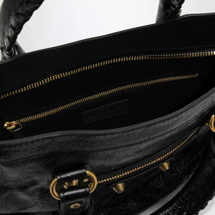 Balenciaga - Le City small bag in black/antique gold Brand Apparel &amp; Accessories TU