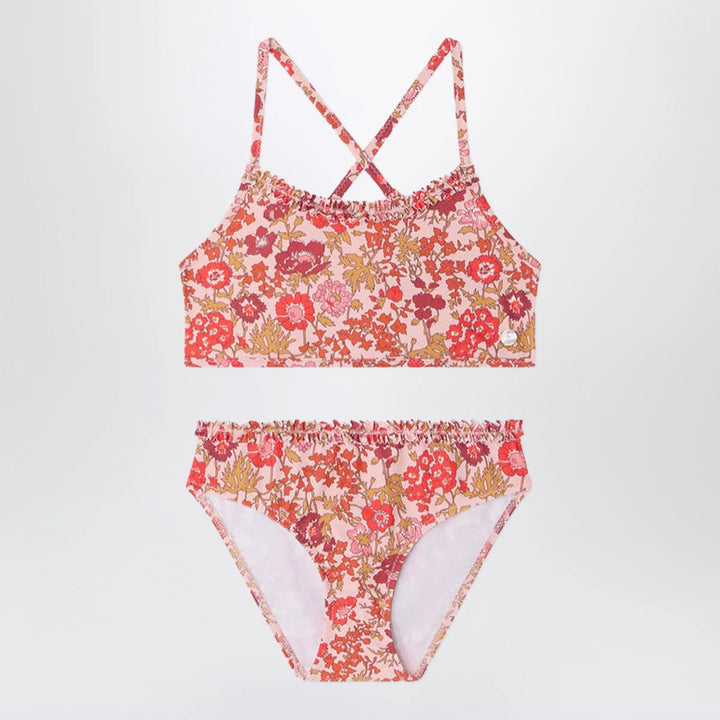 Bonpoint - Lais pink swimsuit in Liberty fabric Brand Apparel &amp; Accessories 12
