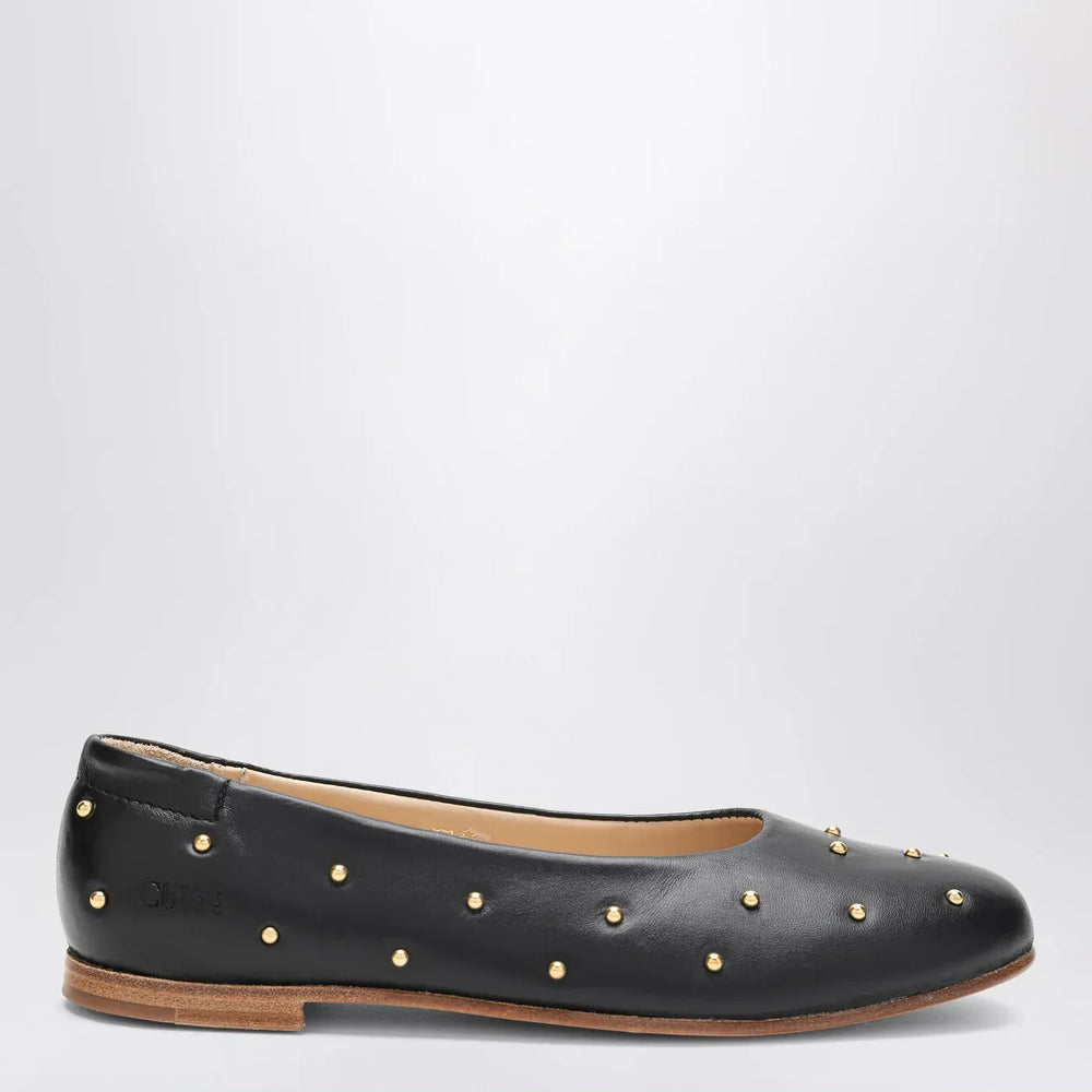 Chloé - Black ballet flats with small studs Brand Apparel & Accessories 34
