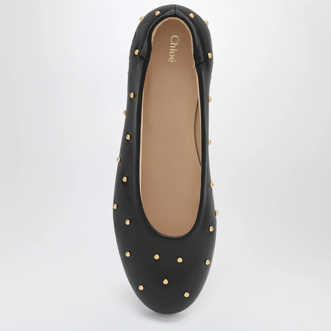 Chloé - Black ballet flats with small studs Brand Apparel &amp; Accessories 36