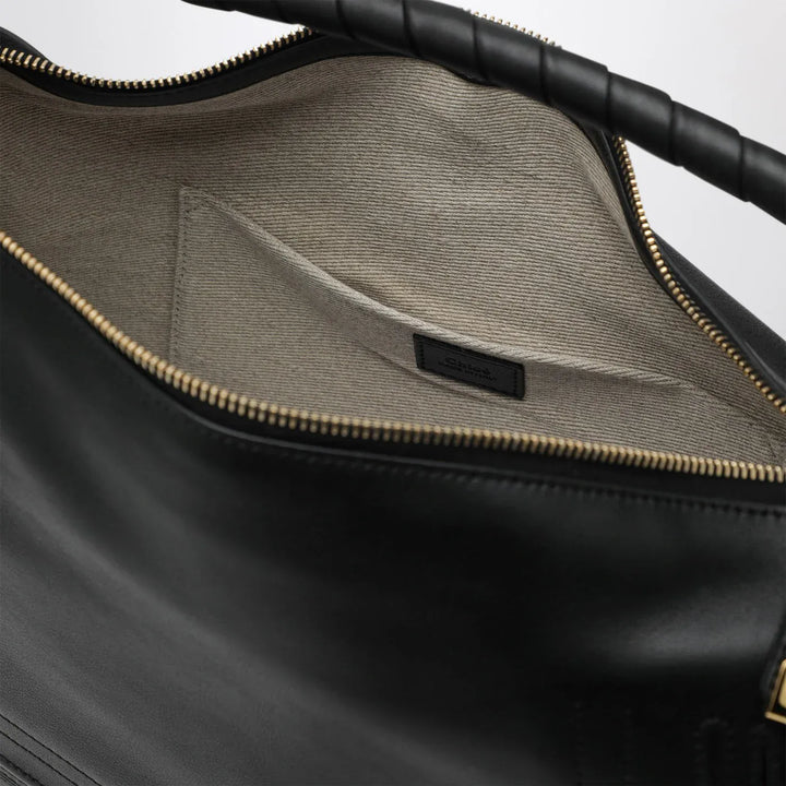 Chloé - Black leather Marcie shoulder bag Brand Apparel &amp; Accessories TU