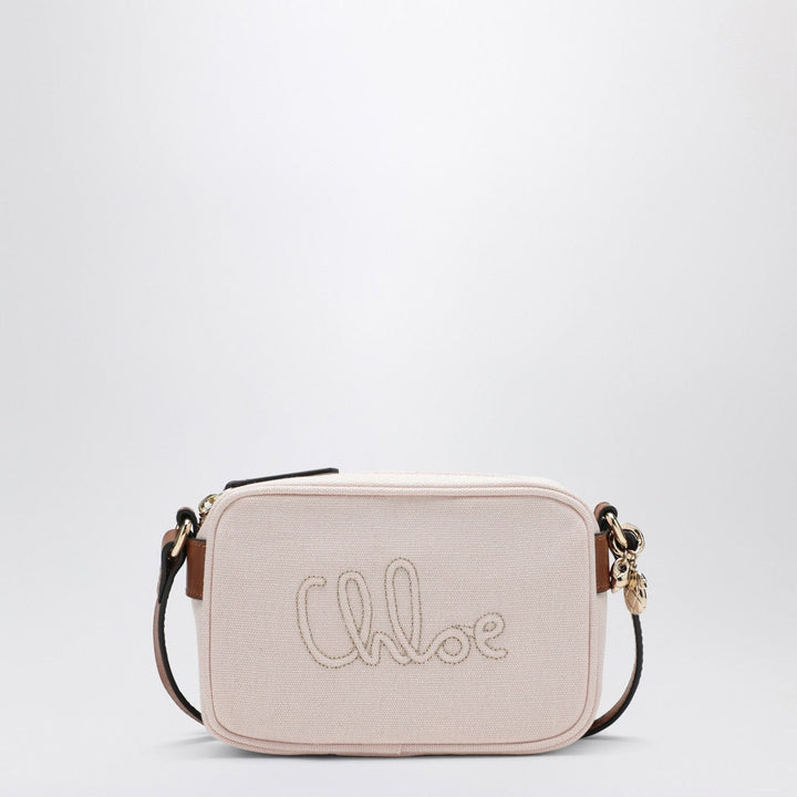 Apparel &amp; Accessories TU Chloé - Petal pink crossbody bag with logo embroidery Brand