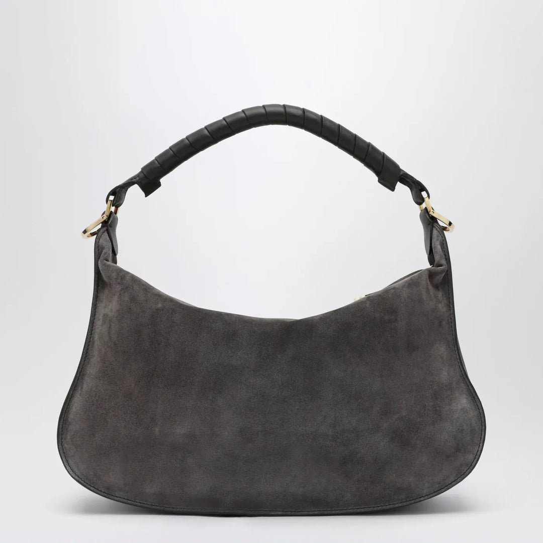 Chloé - Small brown suede Marcie bag Brand Apparel &amp; Accessories TU
