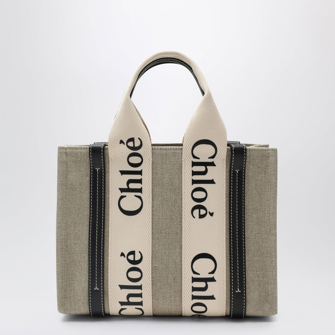 Apparel &amp; Accessories TU Chloé - Woody little bag in beige canvas Brand