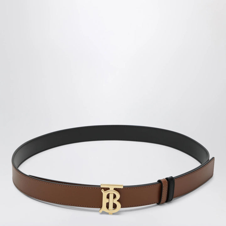 Burberry - Reversible TB leather belt in black and tan Brand Apparel &amp; Accessories > Clothing Accessories > Belts M