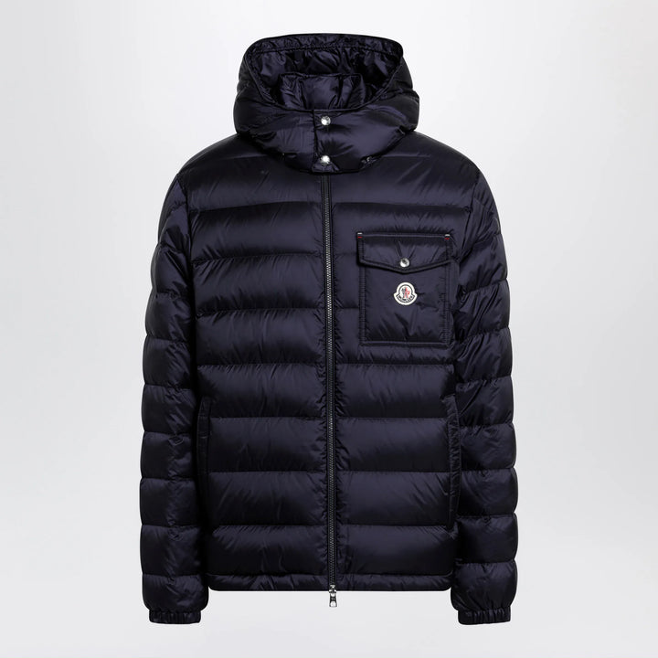 Moncler - Verith short down jacket in blue Brand Apparel &amp; Accessories > Clothing > Outerwear > Coats &amp; Jackets 2