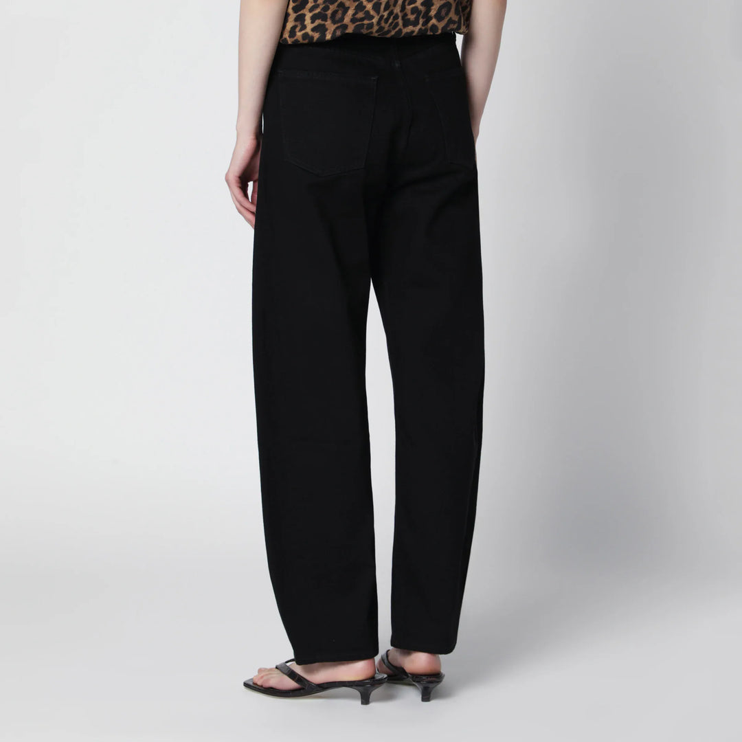 AGOLDE - Luna Jeans In Black Cover Denim Brand Apparel &amp; Accessories > Clothing > Pants
