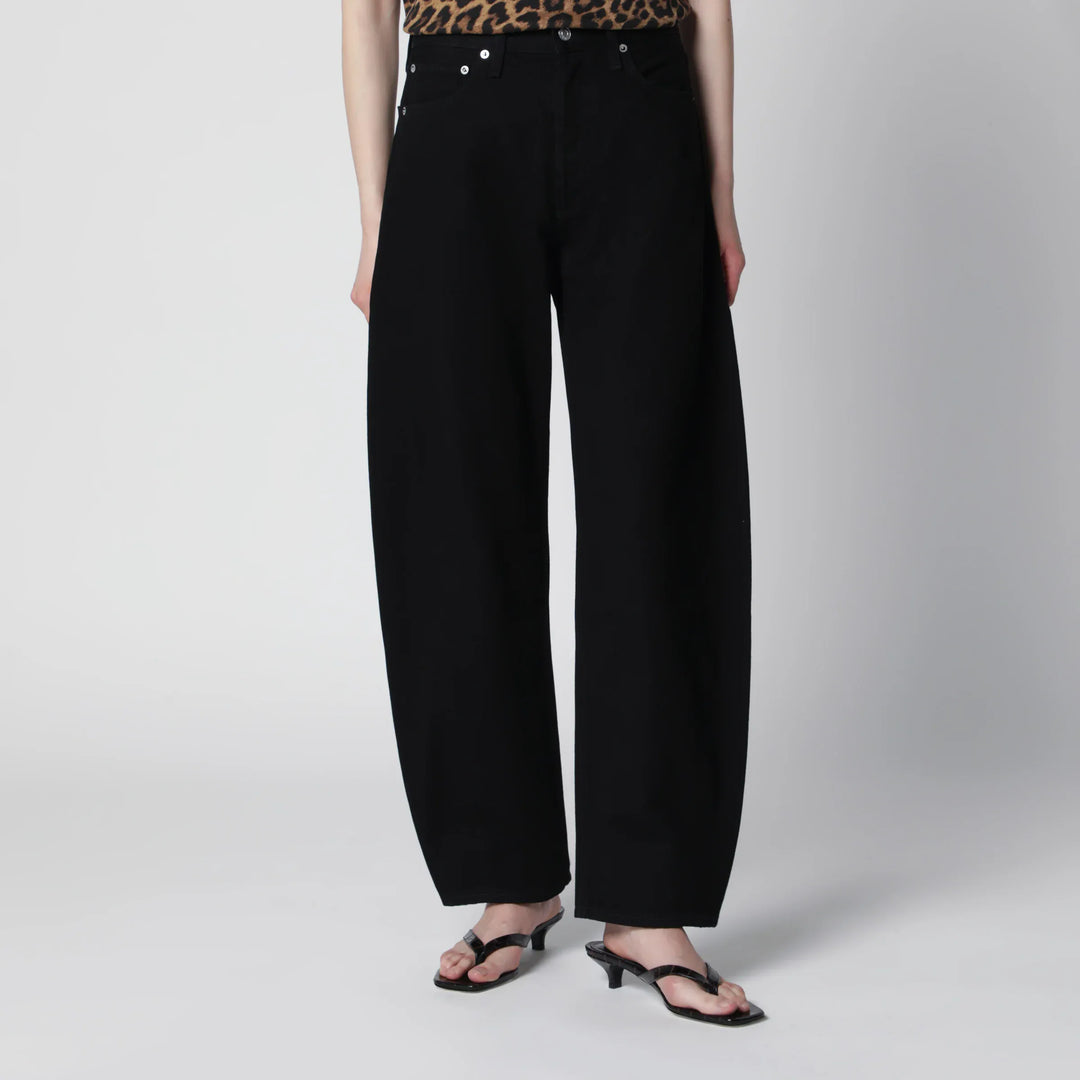 AGOLDE - Luna Jeans In Black Cover Denim Brand Apparel &amp; Accessories > Clothing > Pants
