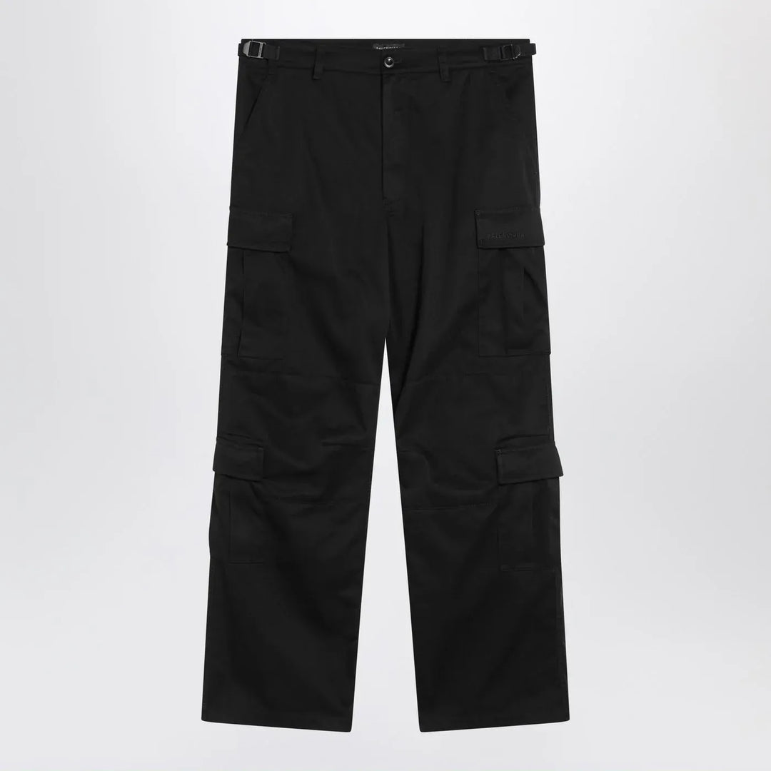 Balenciaga - Black cargo pants in cotton blend Brand Apparel &amp; Accessories > Clothing > Pants M