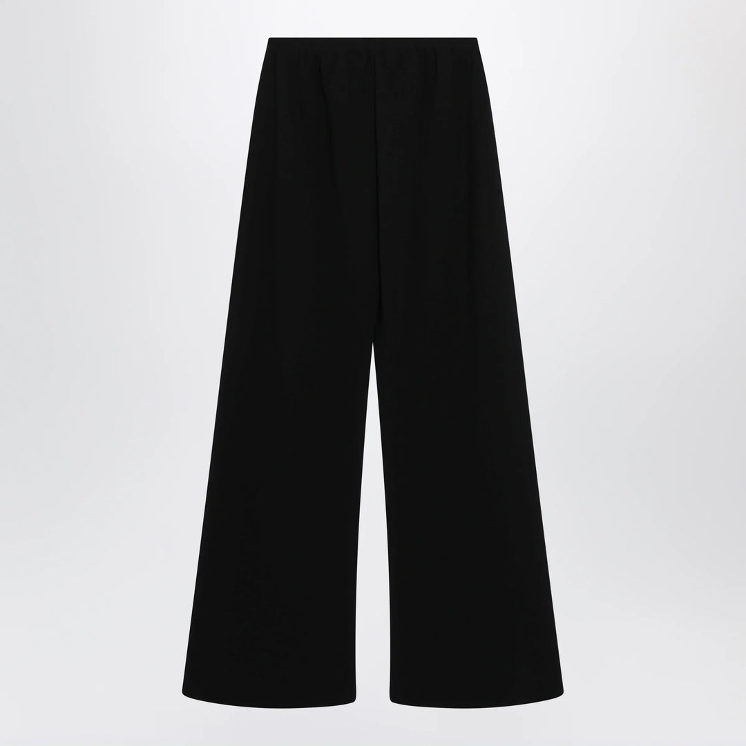 The Row - Gala wide-leg crepe trousers in black Brand Apparel &amp; Accessories > Clothing > Pants 4 US