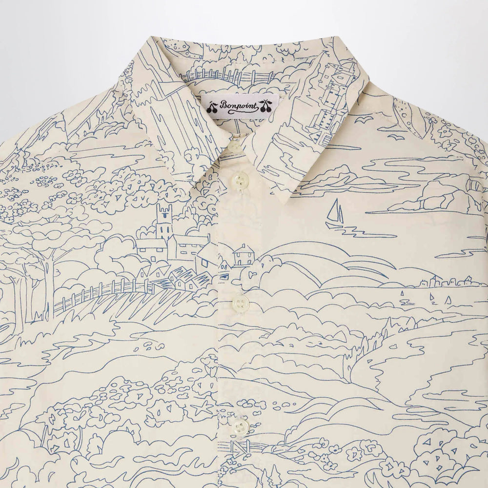 Bonpoint - Erian shirt in Liberty fabric Brand Apparel & Accessories > Clothing > Shirts & Tops