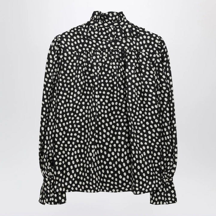 Chloé - Polka-dot silk blouse Brand Apparel &amp; Accessories > Clothing > Shirts &amp; Tops 36  FR