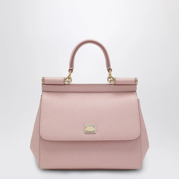 Dolce&amp;Gabbana - Medium Sicily top-handle bag in pink Brand Apparel &amp; Accessories > Clothing > Shirts &amp; Tops TU