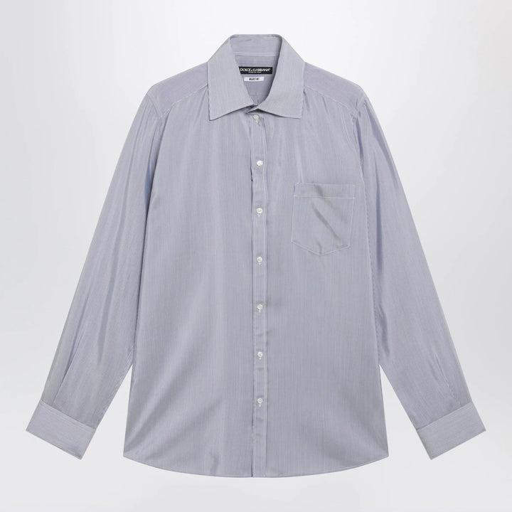 Dolce&amp;Gabbana - Striped silk shirt Brand Apparel &amp; Accessories > Clothing > Shirts &amp; Tops 40