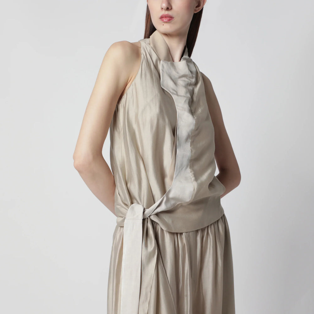 Entire Studios - Flowing champagne-colored top Brand Apparel & Accessories > Clothing > Shirts & Tops
