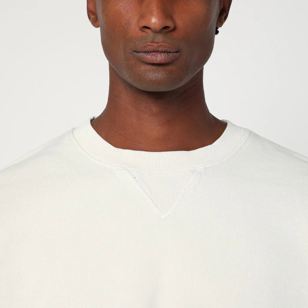 Entire Studios - Ivory cotton sweatshirt Brand Apparel & Accessories > Clothing > Shirts & Tops XL