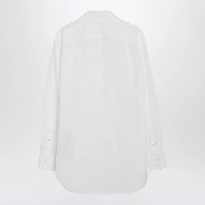 Maison Margiela - White folded-collar shirt Brand Apparel &amp; Accessories > Clothing > Shirts &amp; Tops 40  IT