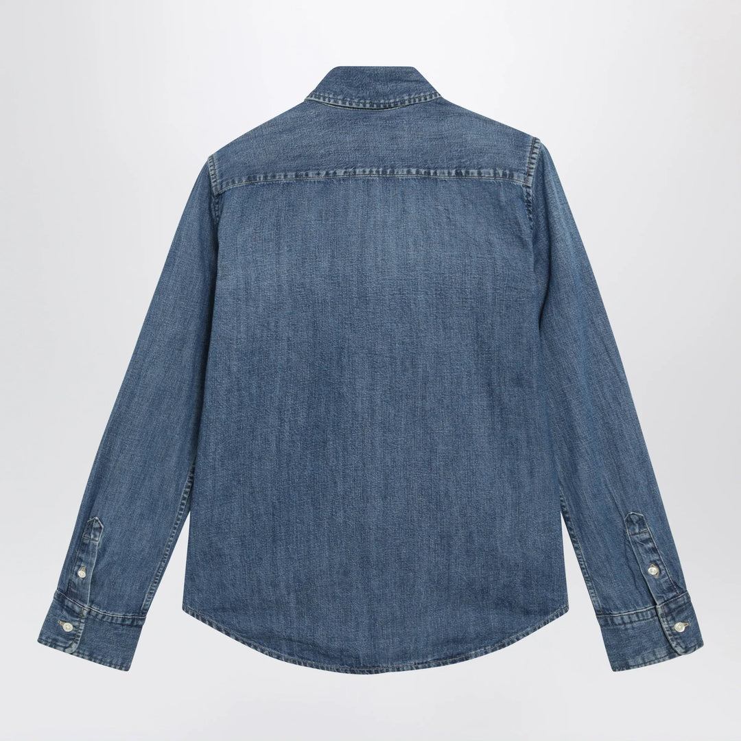 Polo Ralph Lauren - Blue denim shirt Brand Apparel &amp; Accessories > Clothing > Shirts &amp; Tops