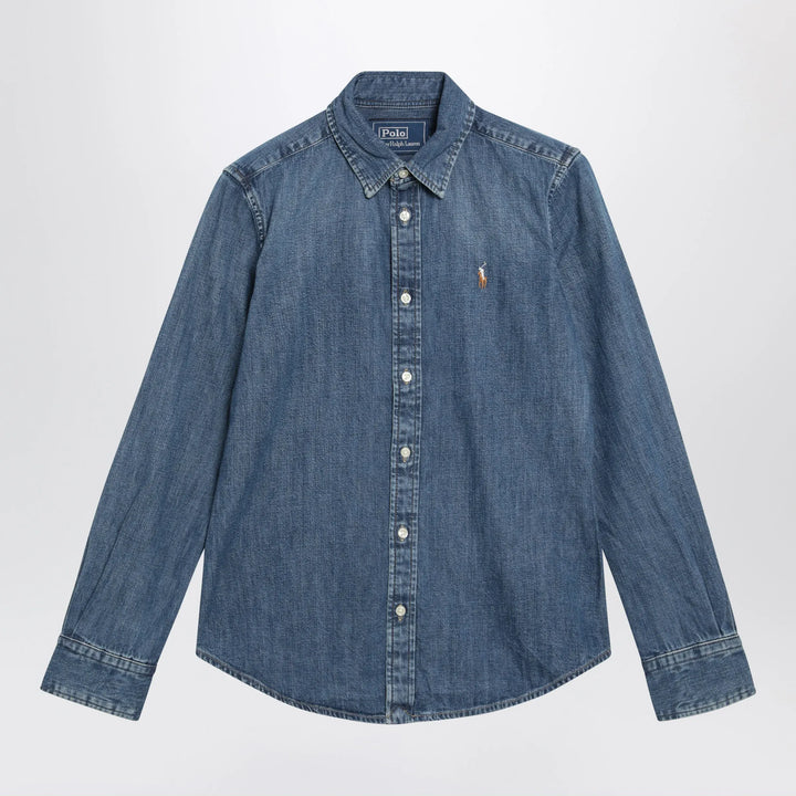 Polo Ralph Lauren - Blue denim shirt Brand Apparel &amp; Accessories > Clothing > Shirts &amp; Tops 2 US