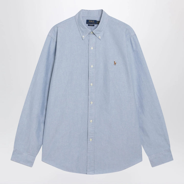 Polo Ralph Lauren - Light blue Oxford shirt Custom-fit Brand Apparel &amp; Accessories > Clothing > Shirts &amp; Tops S