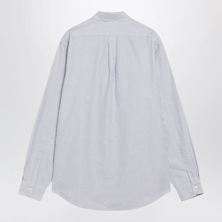 Polo Ralph Lauren - Light blue/white striped Oxford Custom-Fit shirt Brand Apparel &amp; Accessories > Clothing > Shirts &amp; Tops