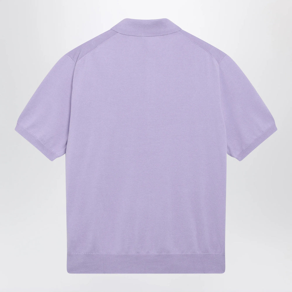 Polo Ralph Lauren - Lilac cotton polo shirt Brand Apparel & Accessories > Clothing > Shirts & Tops