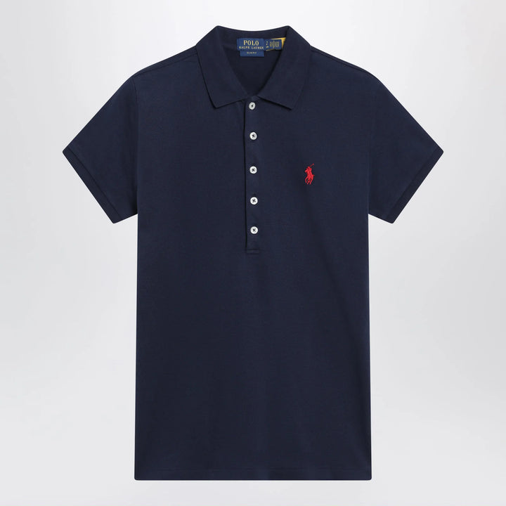 Polo Ralph Lauren - Navy blue Slim-Fit polo shirt Brand Apparel &amp; Accessories > Clothing > Shirts &amp; Tops XS